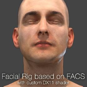 Facial Rig based on FACS